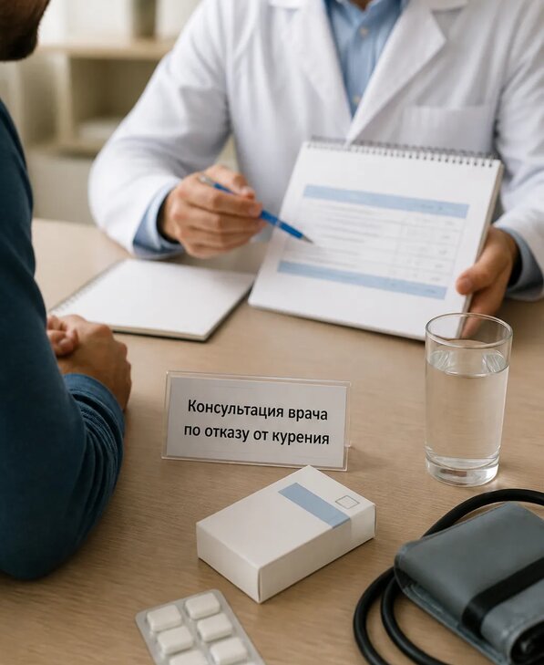 Консультация врача по отказу от курения для взрослых в Рыбинске